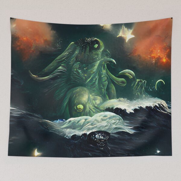 Item preview, Something wicked arises from beneath the waves designed and sold by CGArtsy.