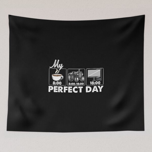 Item preview, My Perfect Day Tractor Farmer PC Gaming designed and sold by StrongShirts.