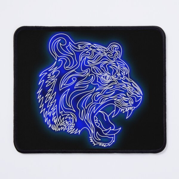 Item preview, Neon Tiger Blue designed and sold by Vladan Seva.