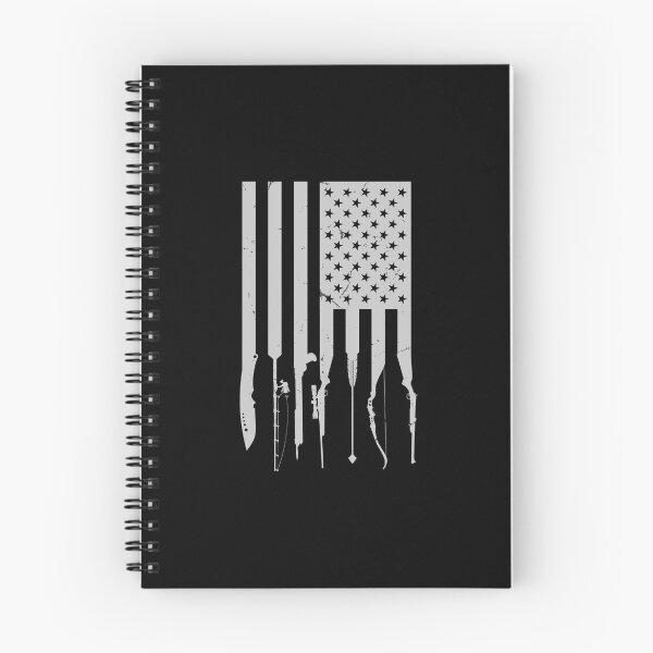 Item preview, Hunting And Fishing American Flag Weapons designed and sold by StrongShirts.