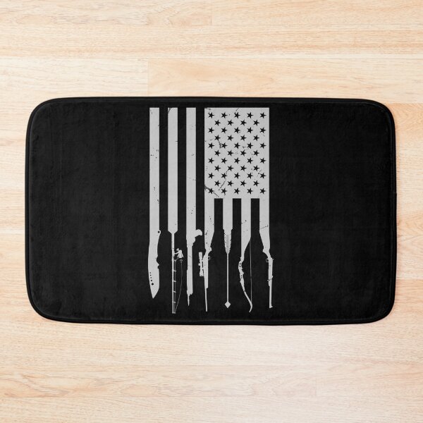 Item preview, Hunting And Fishing American Flag Weapons designed and sold by StrongShirts.