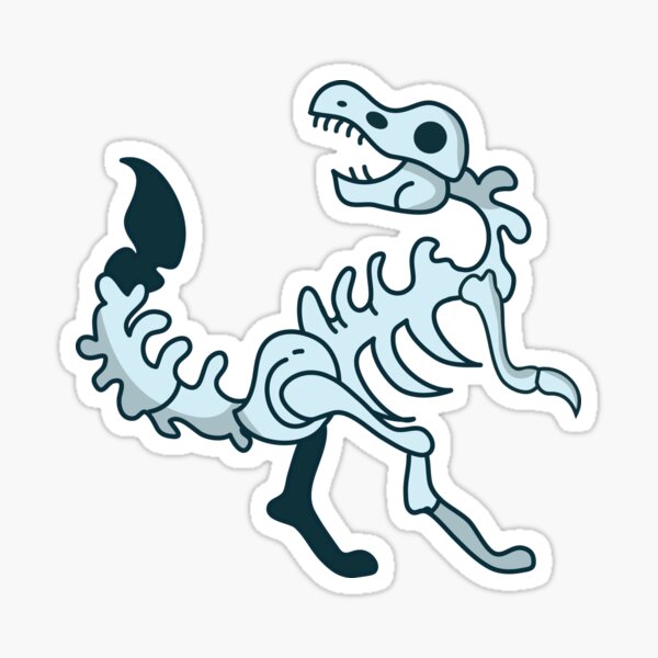 Dinosaur Skeleton t-shirt | Dinosaur Skeleton sticker Dinosaur Skeleton t-shirt | Dinosaur Skeleton sticker