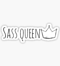 Pegatina Sass Queen