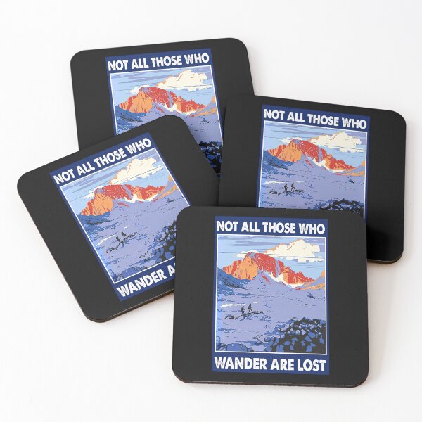 Item preview, Hiking Not All Those Who Wander Are Lost Poster Gift- Hiking Mountain Poster Gift designed and sold by HerBertTeee.