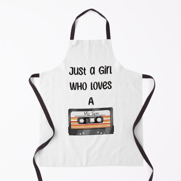 Item preview, Just a girl who loves a mix tape designed and sold by RickHoggArt.