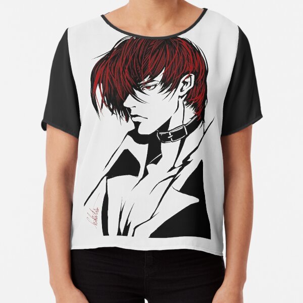 Iori Yagami Promo KOF98 Premium Unisex T-shirt vectorized -  Denmark