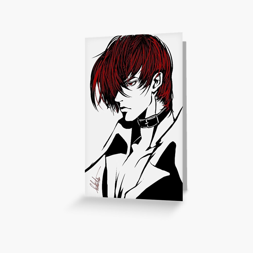 Iori Yagami - KOF - The King Of Fighters Greeting Card for Sale by KOF-Guy