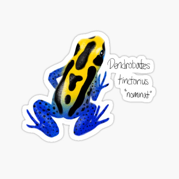 Item preview, Dyeing Poison Dart Frog Dendrobates Tinctorius “Nominat”  designed and sold by Isabel Jiah-Yih Liao.