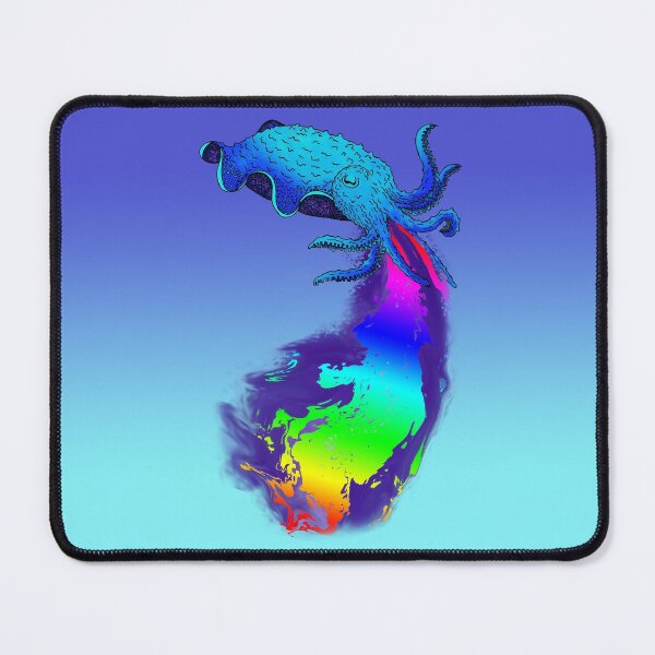 Item preview, Cuttlefish with rainbow ink designed and sold by SubmergeArt.