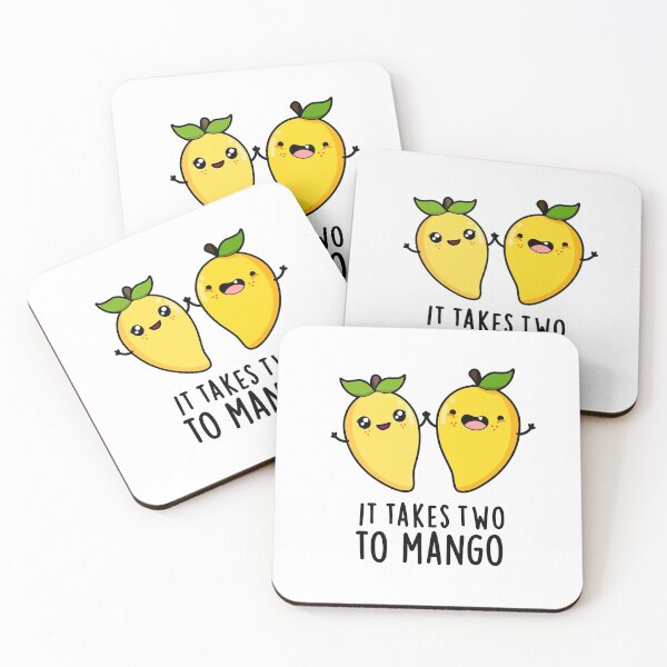 Item preview, It Takes Two To Mango Dancing Funny Fruit Puns  designed and sold by punnybone.
