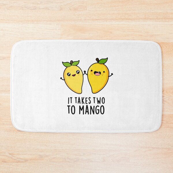 Item preview, It Takes Two To Mango Dancing Funny Fruit Puns  designed and sold by punnybone.