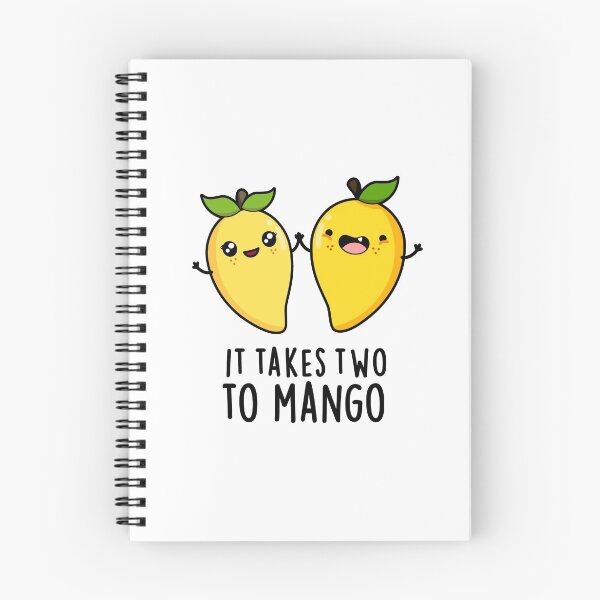 Item preview, It Takes Two To Mango Dancing Funny Fruit Puns  designed and sold by punnybone.