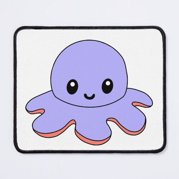 Item preview, Purple Happy Octopus designed and sold by EclipseInFlames.