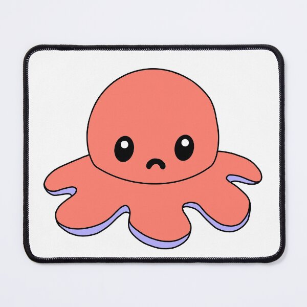 Item preview, Red Sad Octopus designed and sold by EclipseInFlames.