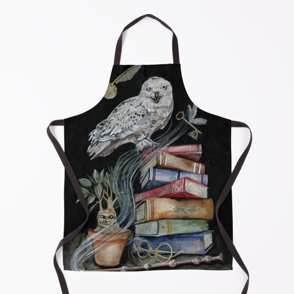 Item preview, Snowy Owl Still Life designed and sold by CariJohnstonArt.
