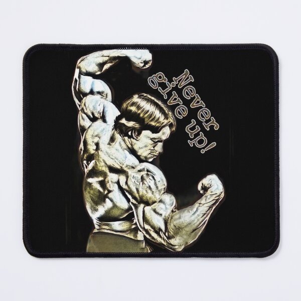 Item preview, Schwarzenegger never give up designed and sold by sreckov-desig.