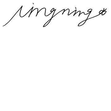 Aespa Ningning Signature Autograph