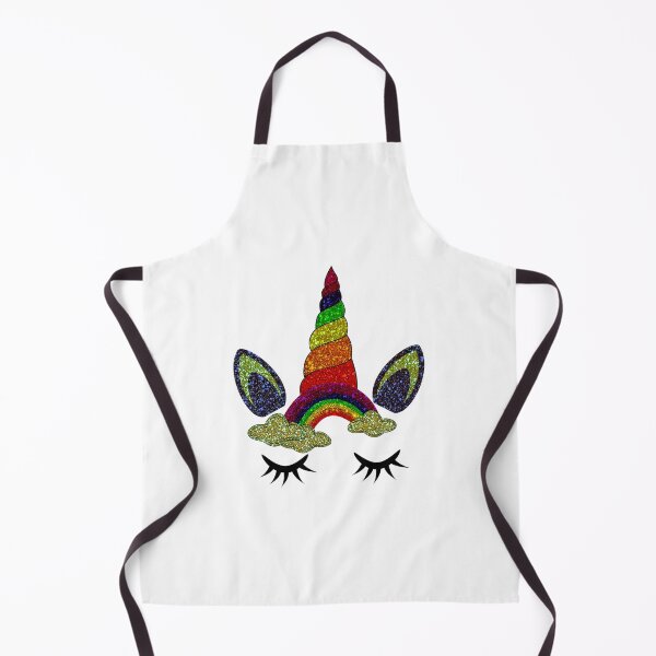 Item preview, Unicorn with Colorful Glitter designed and sold by PET-SHIRTS.