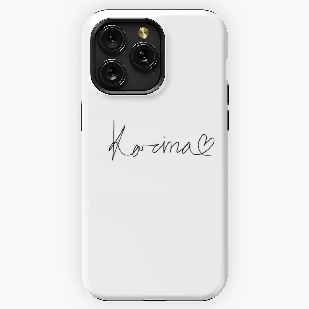 Karina Aespa Signature Autograph Handwriting | iPhone Case