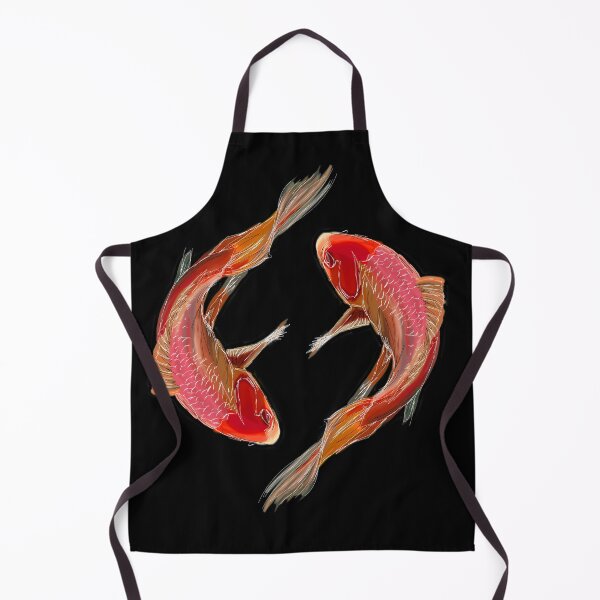 Item preview, Japanese Koi Fish Red Ying Yang designed and sold by bunchofroses.