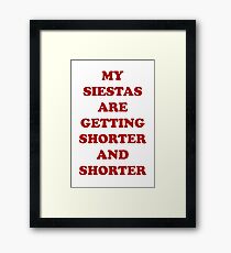 Wake Up, José! Framed Print