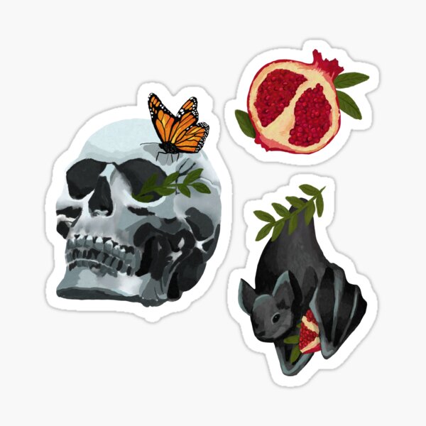 Item preview, Persephone sticker pack designed and sold by Lottedeniet.