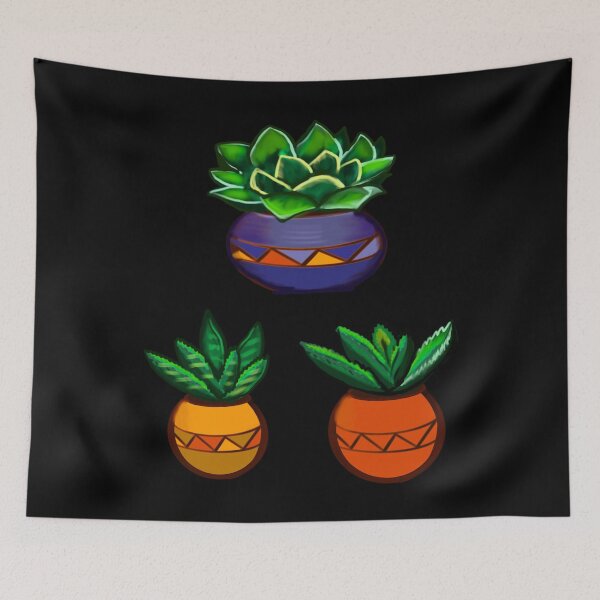 Item preview, succulents cacti cactus in ornamental antique vases. succulents  designed and sold by Artonmytee.