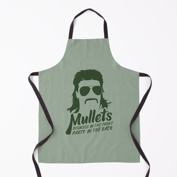 Item preview, Mullets - Business in the Front - Party in the Back designed and sold by TeeRock.
