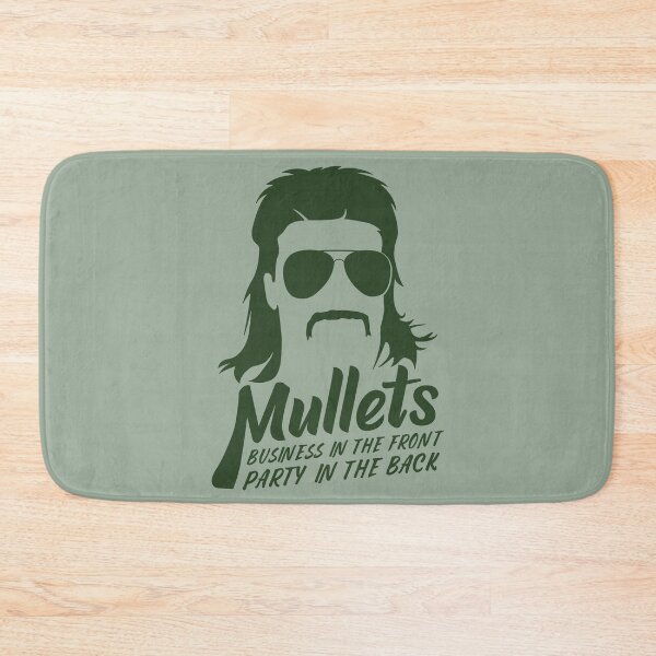Item preview, Mullets - Business in the Front - Party in the Back designed and sold by TeeRock.