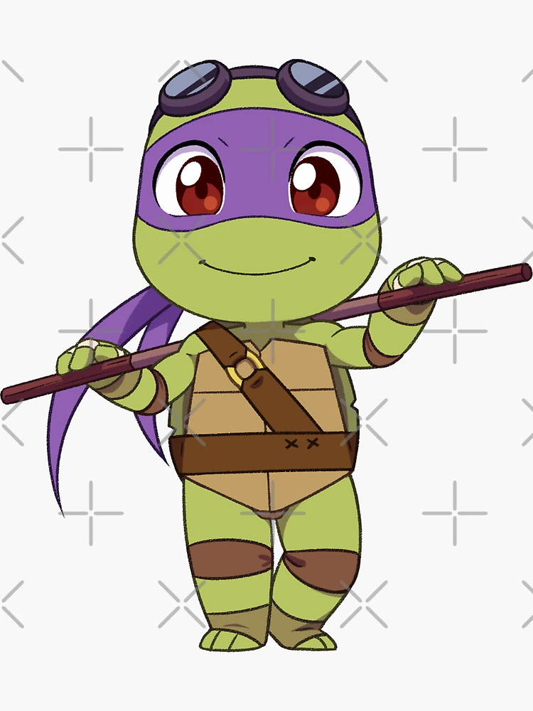 Adesivo das Tartarugas Ninjas Donatello 0122