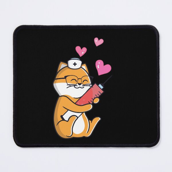 Item preview, cute nurse cat needle , best Kitten nurse designed and sold by prodesignerpro.