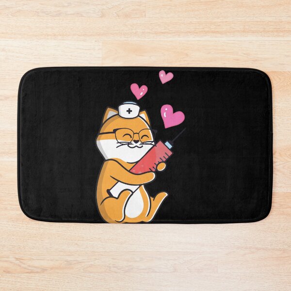 Item preview, cute nurse cat needle , best Kitten nurse designed and sold by prodesignerpro.
