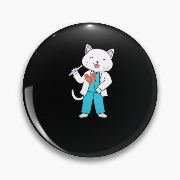 Item preview, awesome nurse cat needle , best doctor cat designed and sold by prodesignerpro.
