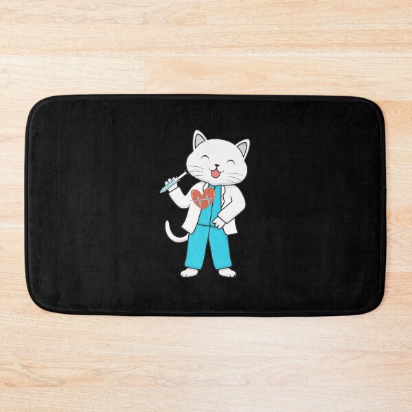 Item preview, awesome nurse cat needle , best doctor cat designed and sold by prodesignerpro.