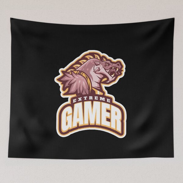 Item preview, Extreme Gamer with Wild Crocodile designed and sold by PRIVARSHU.