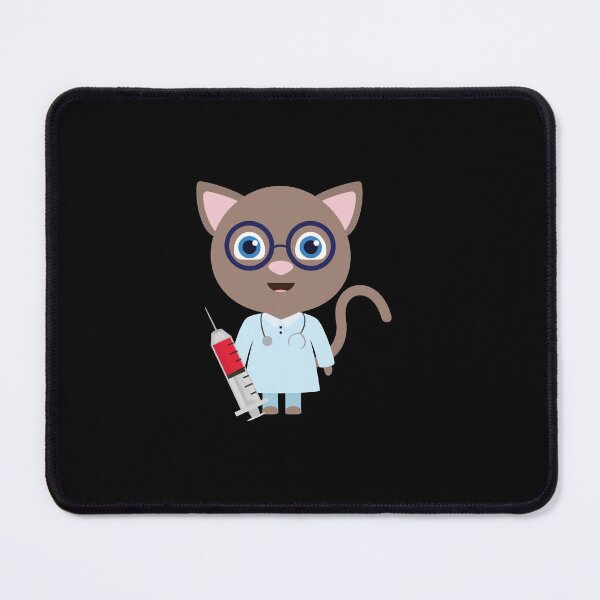Item preview, nurse cat needle , best doctor cat designed and sold by prodesignerpro.