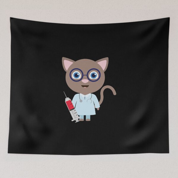 Item preview,  nurse cat needle , best doctor cat designed and sold by prodesignerpro.