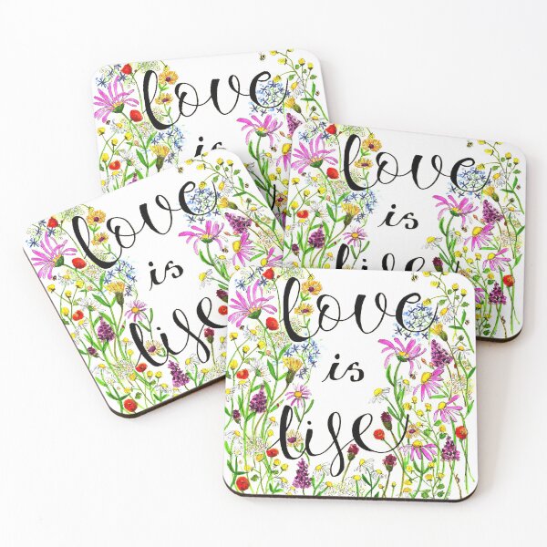 Item preview, Love is life designed and sold by Katharine Harper.