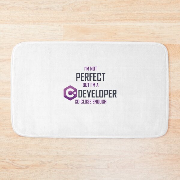 Item preview, I'm not perfect but I'm a C# Developer so close enough designed and sold by keyser-soze-rb.