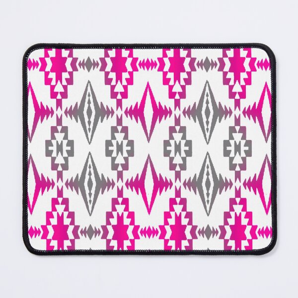 Item preview, Hot Pink / Grey / White Gradient Native Print designed and sold by JMWCD.