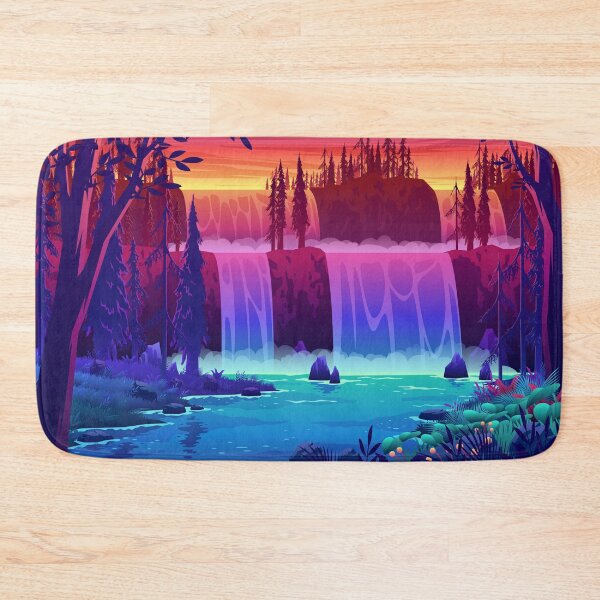 Item preview, Golden Sunset By The River designed and sold by Vector Scout Lab.