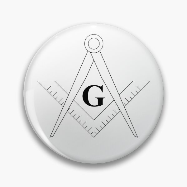 Item preview, Freemason Square and Compasses Logo designed and sold by A Little Shop of Light.
