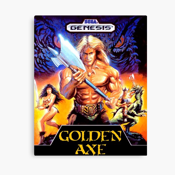 Golden Axe (Genesis) Canvas Print