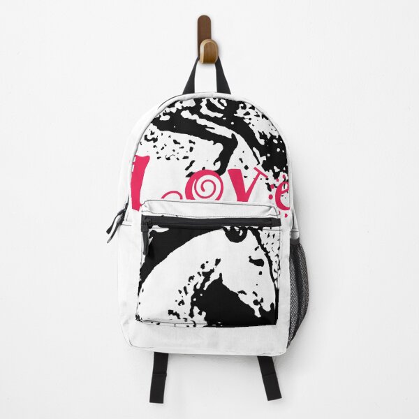 Item preview, Cute Dappled Design Galloping Horse with the Word Love in Pink designed and sold by DappleDesign.