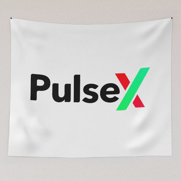 Item preview, PulseX PLSX Crypto Logo Hex Pulse designed and sold by JackCurtis1991.