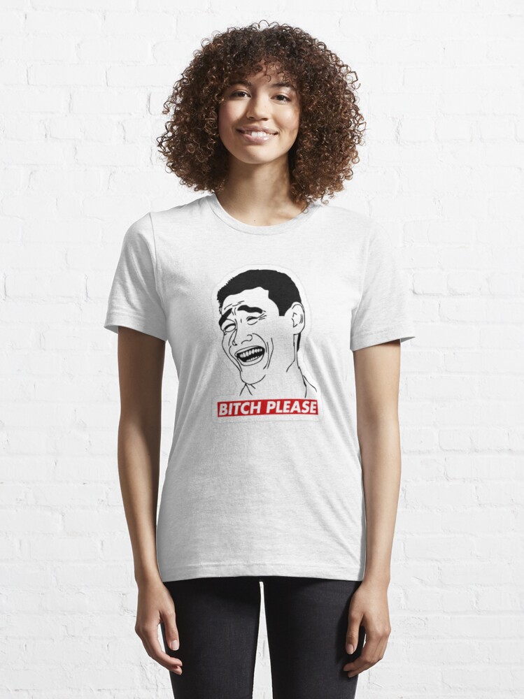 "B**ch Please Funny Yao Ming Meme Tshirt" T-shirt For Sale By ...