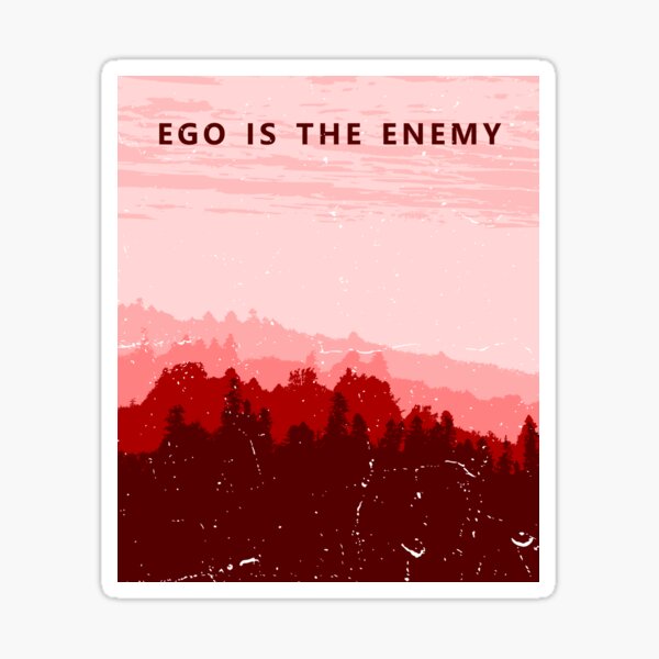 Item preview, Ego is the enemy designed and sold by TKsuited.