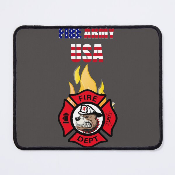 Item preview, USA Firefighter Sapper American Patriot USA Flag Firefighter Badge Design designed and sold by jmc-aas.