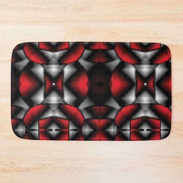 Item preview, Black, Red and White Pattern designed and sold by xorbah.