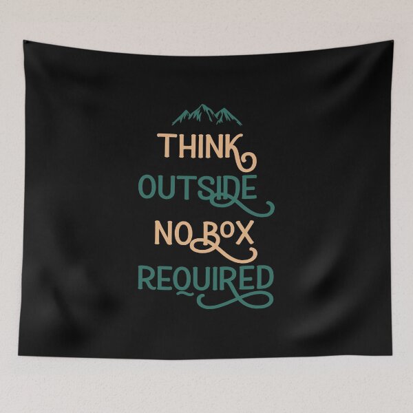 Item preview, Think Outside No Box Required designed and sold by Sky1I.